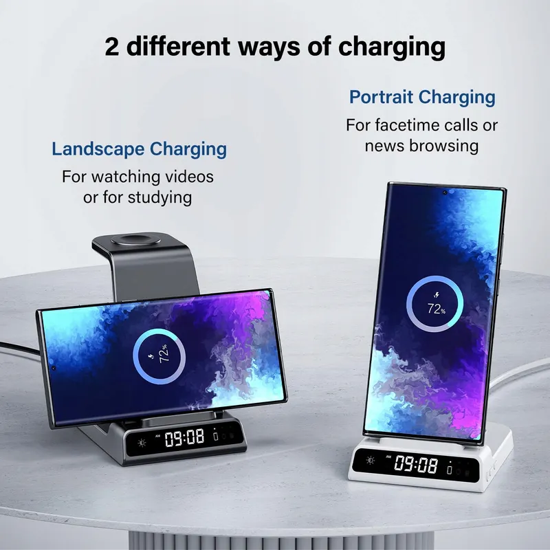 SAMSUNG Draadloze Oplader 3-in-1 Galaxy S25 Ultra Watch Buds Flip Fold — foto 4