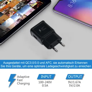 KAIMENGLONG Snellader USB Samsung Galaxy S23 S22 S21 S20 — miniatuur 3