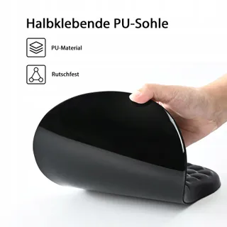 EOOCOO Ergonomische Muismat Polssteun Massage 300x200mm — miniatuur 6