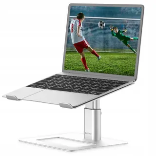 BOYATA Verstelbare Aluminium Laptopstandaard voor 10-17 Inch Notebooks — miniatuur 1