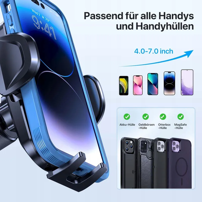 MIRACASE Telefoonhouder Auto Ventilatierooster 360 Draaibaar — foto 6