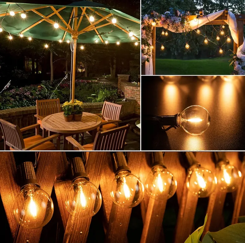 GPATIO Kerstverlichting Lichtsnoer LED Gloeilampen 30m Warm Wit — foto 11