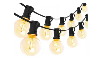 GPATIO Kerstverlichting Lichtsnoer LED Gloeilampen 30m Warm Wit — miniatuur 10