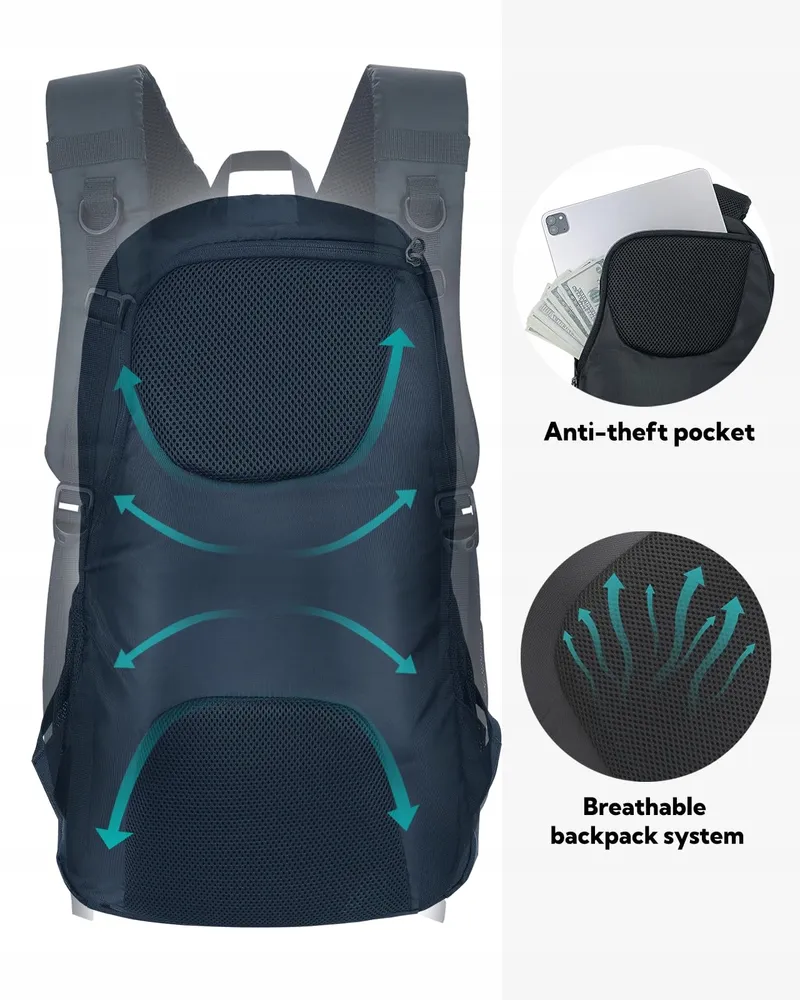 WATERFLY Trekkingrugzak 30L Waterdicht Wandelen Uniseks — foto 3