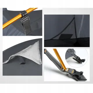 BESSPORT Tent 2 Personen Licht Waterdicht Camping Wandelen — miniatuur 9
