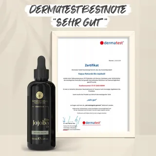 BIO Jojoba Olie 100ml Natuurlijk Haar Huid Nagels Vegan — miniatuur 2