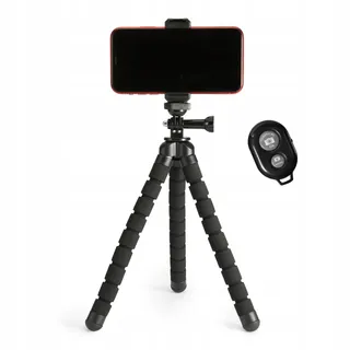 BASICS Draagbaar Flexibel Statief Afstandsbediening Telefoonhouder — miniatuur 1
