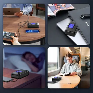 USB-Oplader 60W 8 Poorten USB-Laadstation 12A — miniatuur 7