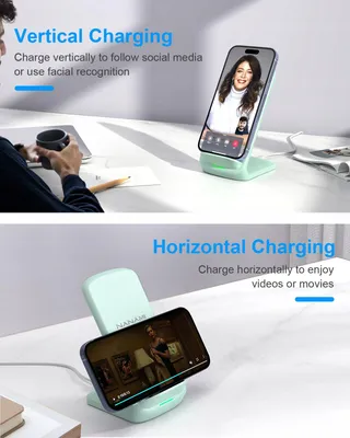 NANAMI Snelle Draadloze Oplader 10W Samsung iPhone Google LG — miniatuur 3