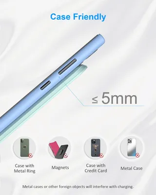 NANAMI Snelle Draadloze Oplader 10W Samsung iPhone Google LG — miniatuur 6