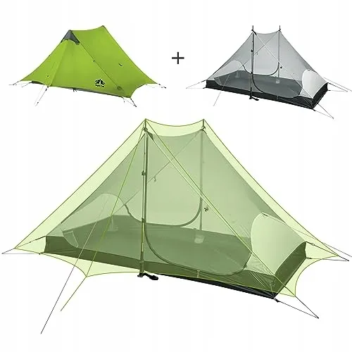 NIGHT CAT Ultralichte Trekkingtent 2 Personen Waterdicht — foto 2