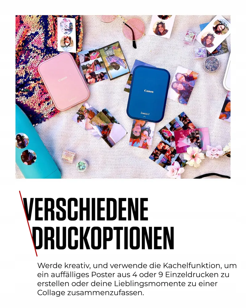 CANON Zoemini 2 Mobiele Fotoprinter Zink Set Stickers — foto 9