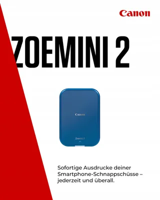CANON Zoemini 2 Mobiele Fotoprinter Zink Set Stickers — miniatuur 2