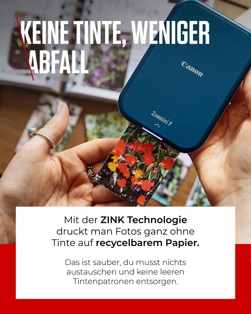 CANON Zoemini 2 Mobiele Fotoprinter Zink Set Stickers — foto 5