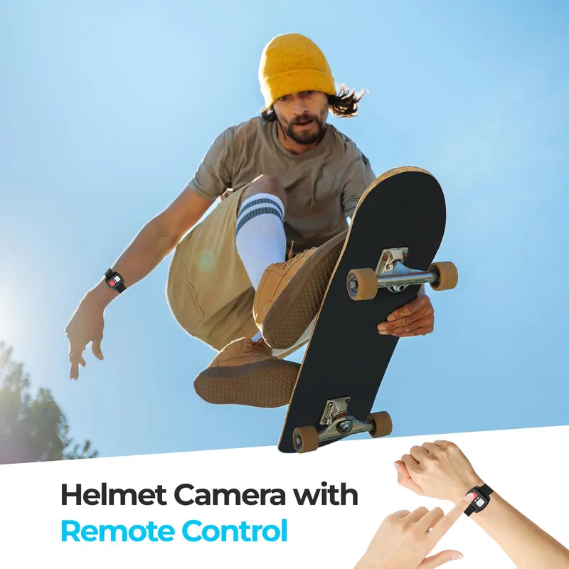 CAMLANCE 4K Actiecamera 64G SD 40M Onderwater WiFi 170° — foto 6