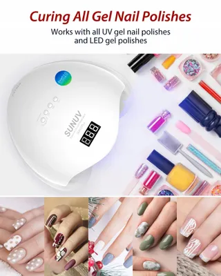SUNUV SUN5Plus UV LED Nagellamp 48W Professioneel Gel — miniatuur 2