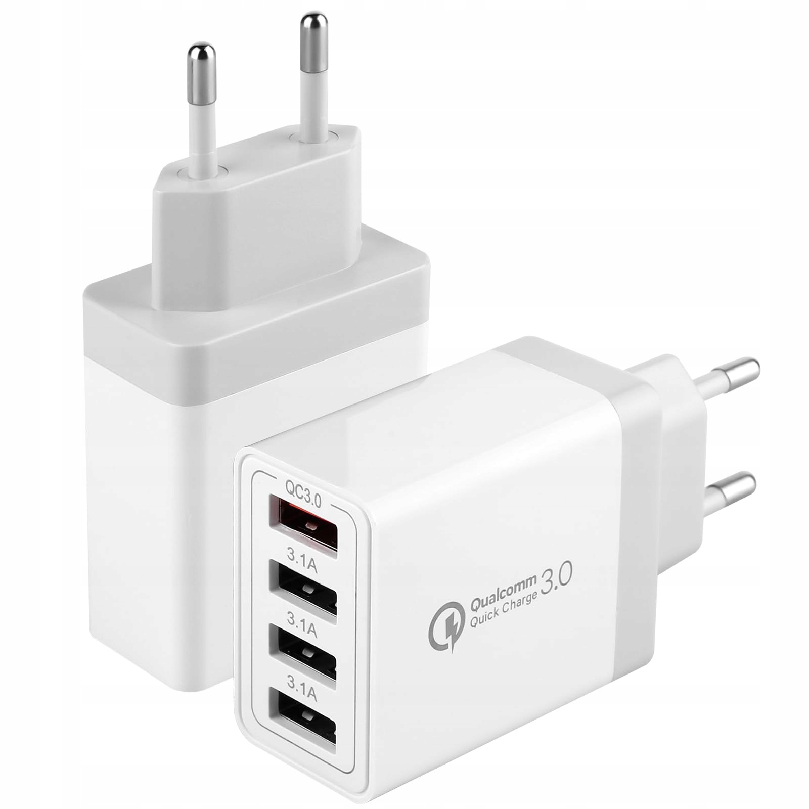 KAIMENGLONG 33W 4-Poorts USB Lader QC 3.0 Voor Android iPhone iPad