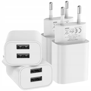 Set van 4 USB Opladers iPhone 16 15 14 Plus Pro Max Android — miniatuur 1
