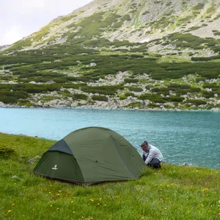 BESSPORT Tent 3 Personen Camping Licht Waterdicht 4 Seizoenen Outdoor — miniatuur 7