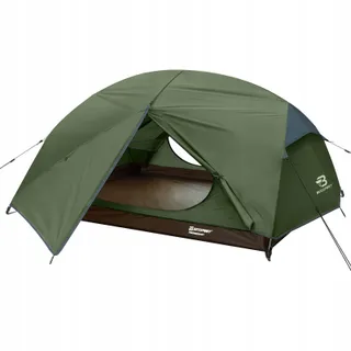 BESSPORT Tent 3 Personen Camping Licht Waterdicht 4 Seizoenen Outdoor — miniatuur 1