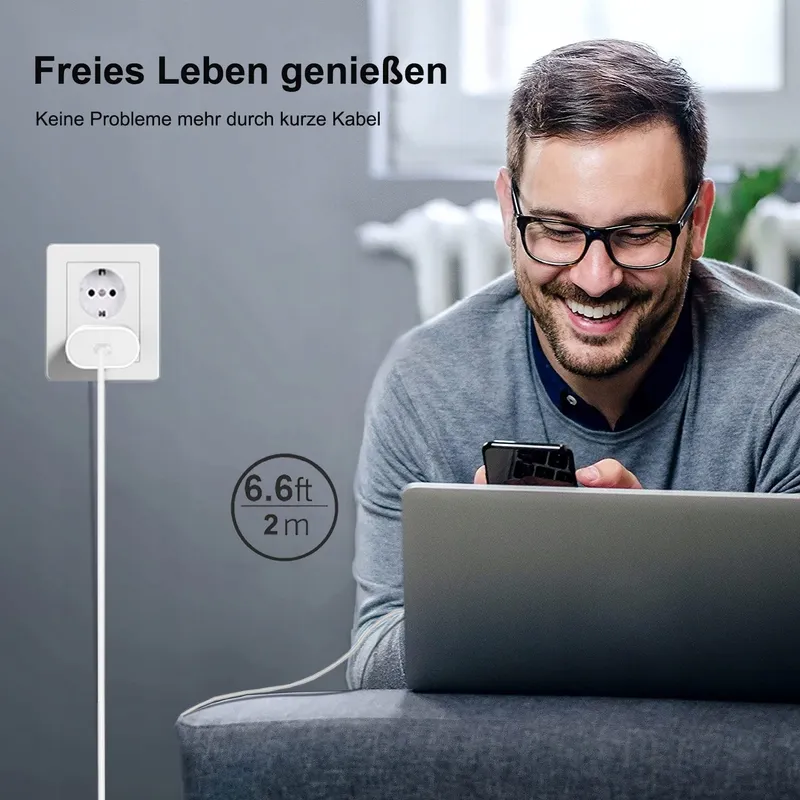 USB C Oplader met Kabel iPhone 16 15 Pro Max iPad 2024 — foto 7