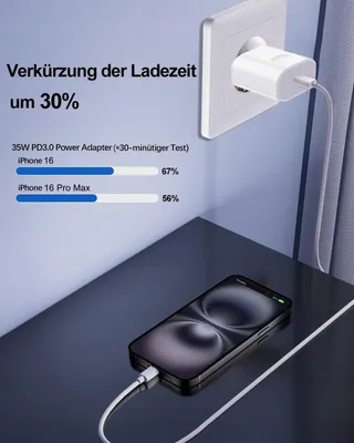 USB C Oplader met Kabel iPhone 16 15 Pro Max iPad 2024 — miniatuur 3