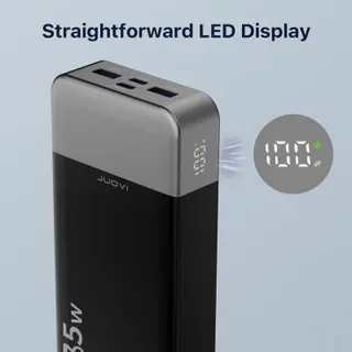 JUOVI Power Bank 20000mAh 35W Snelladen LED iPhone Galaxy — miniatuur 6