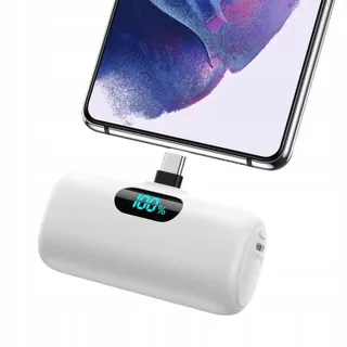 FEOB Power Bank USB C 5000mAh Snel Opladen LCD Samsung — miniatuur 1
