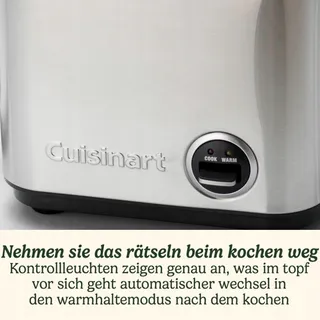 CUISINART Rijst- en Granenkoker Stomen Warmhouden — miniatuur 4