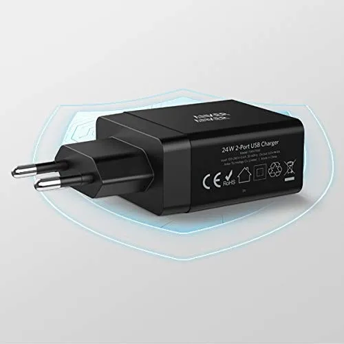 ANKER Netoplader 24W USB Dual Port 2-in-1 — foto 3