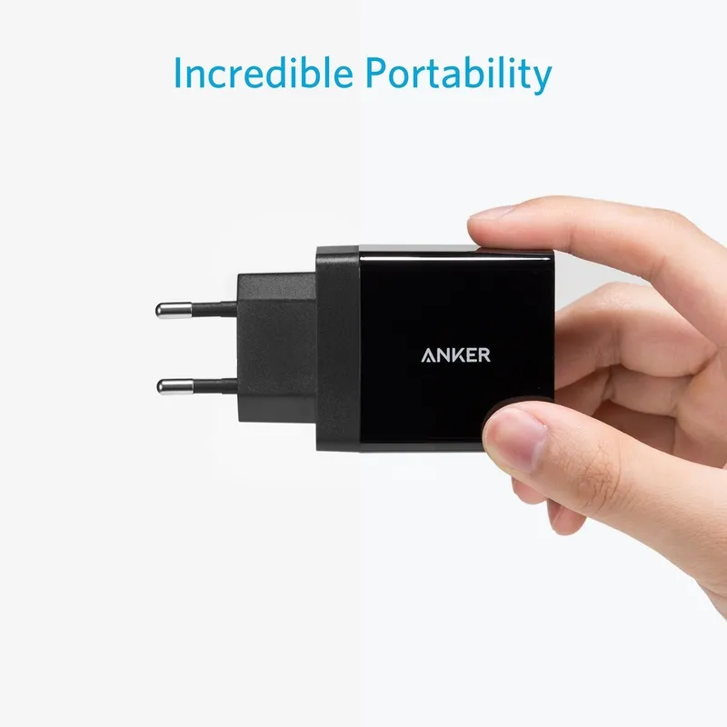 ANKER Netoplader 24W USB Dual Port 2-in-1 — foto 2
