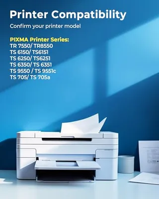 ECHALLENGE PGI-580XXL CLI-581XXL Inkt Compatibel Canon TS TR 15 Stuks — miniatuur 3