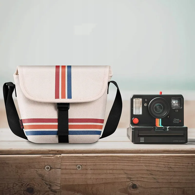 FINTIE Cameratas Voor Polaroid Now+ OneStep+ OneStep 2 Canvas Hoes — foto 5
