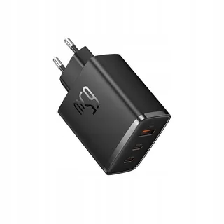 BASEUS USB C Lader 65W 3-Poorts GaN Snelladen MacBook iPhone — miniatuur 1