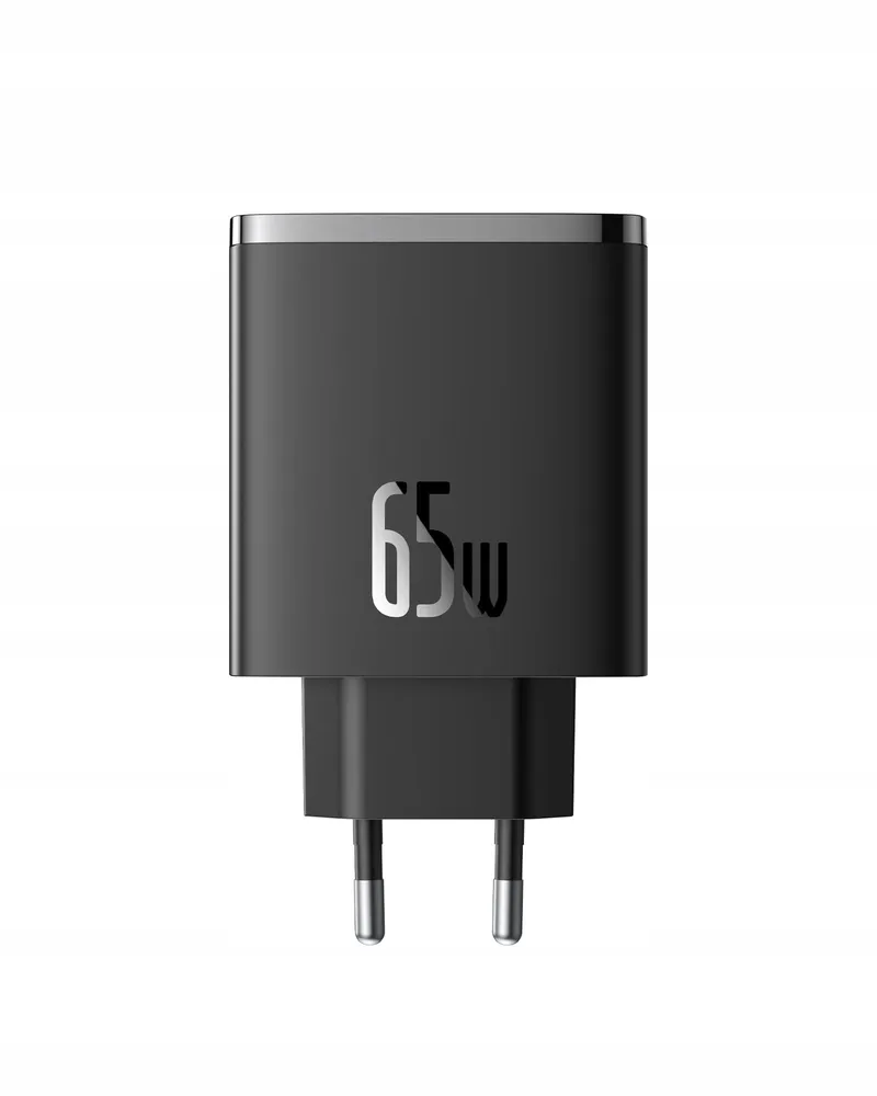 BASEUS USB C Lader 65W 3-Poorts GaN Snelladen MacBook iPhone — foto 3