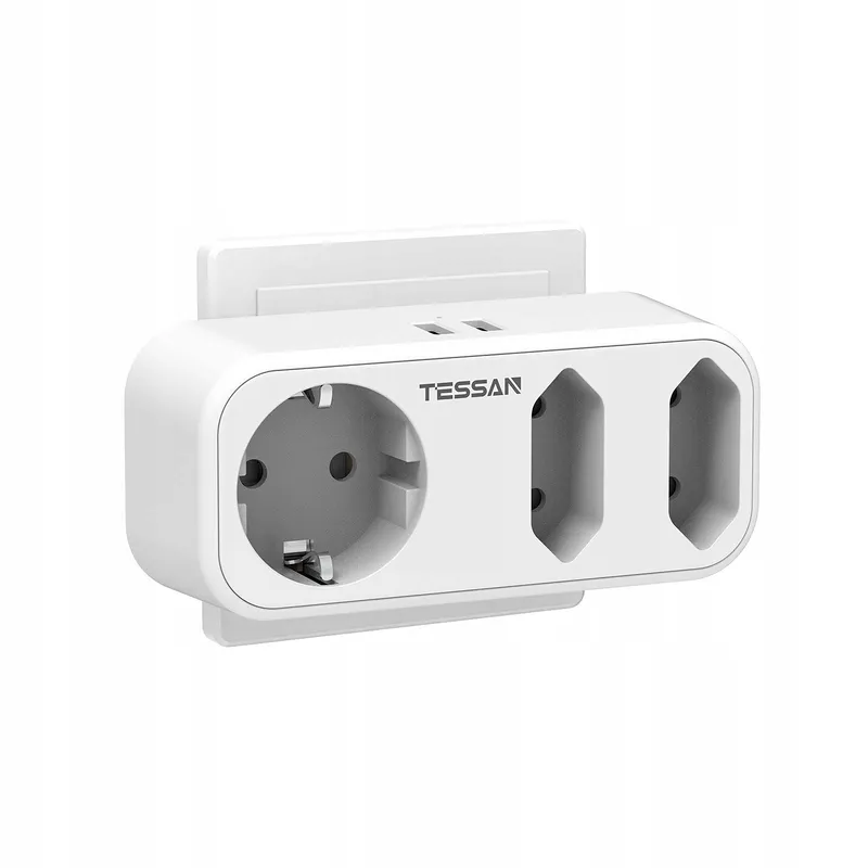 TESSAN Stekkerdoos USB 5-in-1 — foto 3