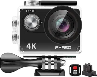AKASO Actiecamera 4K 20MP WiFi Onderwater 170 LCD Afstandsbediening — miniatuur 10