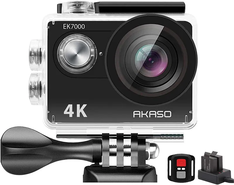 AKASO Actiecamera 4K 20MP WiFi Onderwater 170 LCD Afstandsbediening — foto 10
