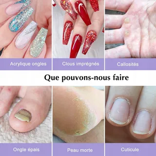 COSLUS Nagelfrees 20000 RPM Verstelbaar Rosé Goud — miniatuur 3