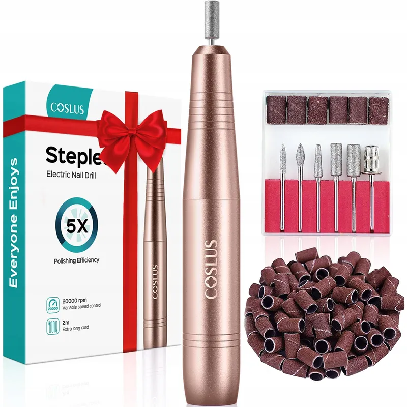COSLUS Nagelfrees 20000 RPM Verstelbaar Rosé Goud — foto 1
