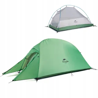 NATUREHIKE Cloud Up 1 Ultralichte Tent 4 Seizoenen Groen — miniatuur 1