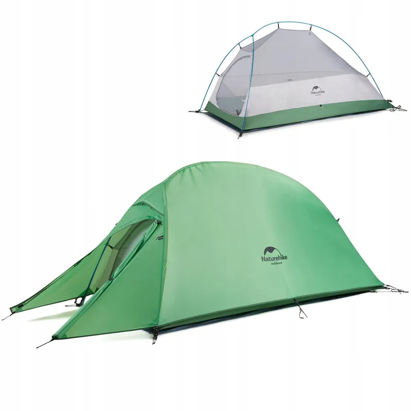 NATUREHIKE Cloud Up 1 Ultralichte Tent 4 Seizoenen Groen — foto 1