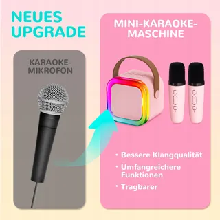 VTECH Karaoke Voor Kinderen Met 2 Microfoons Cadeau Meisjes 3-12 Jaar — miniatuur 2