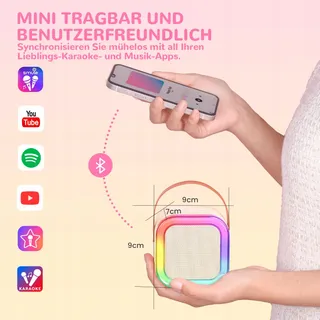 VTECH Karaoke Voor Kinderen Met 2 Microfoons Cadeau Meisjes 3-12 Jaar — miniatuur 7
