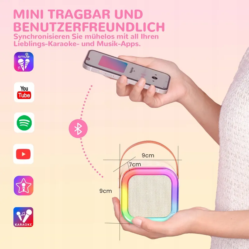 VTECH Karaoke Voor Kinderen Met 2 Microfoons Cadeau Meisjes 3-12 Jaar — foto 7