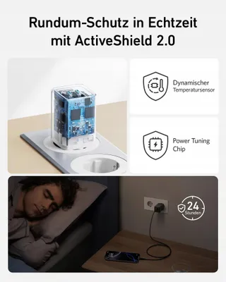 ANKER USB C Oplader 47W GaN 523 Nano 3 Snelladen — miniatuur 4