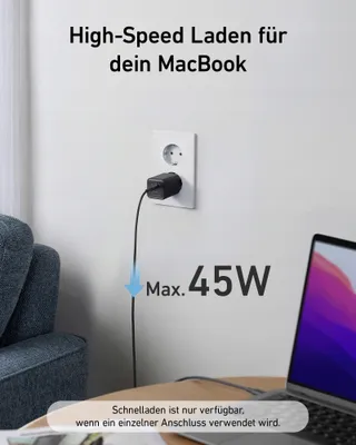 ANKER USB C Oplader 47W GaN 523 Nano 3 Snelladen — miniatuur 3
