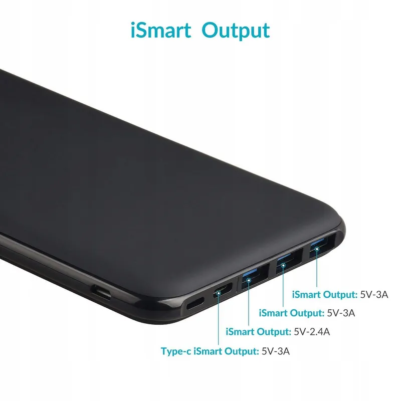 Charmast Powerbank 26800mAh Draagbaar USB C — foto 4
