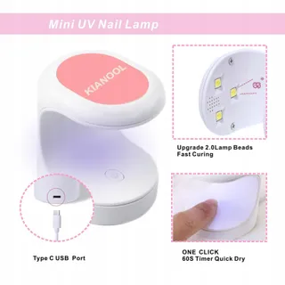Nageltips en Gellijm Set 552 Stuks Full Cover Amandel Tips — miniatuur 4