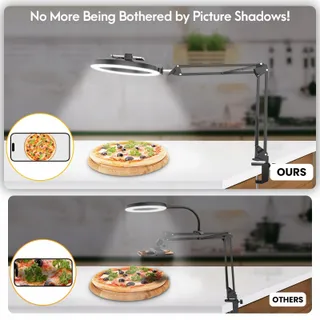 LUXSURE Statief met Ringlicht Video Streaming — miniatuur 6